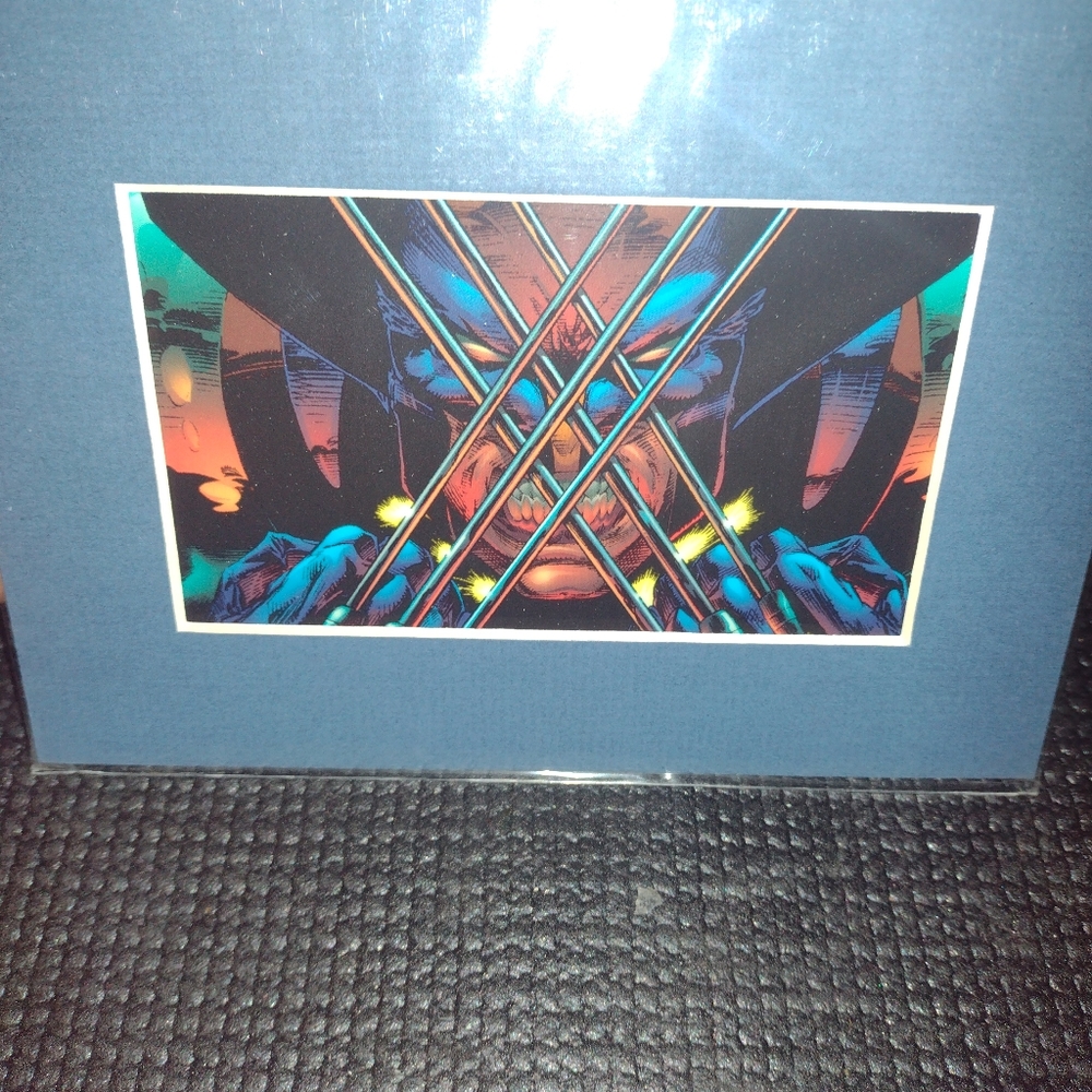 Marvel Comics Wolverine #matted  Laser Cel